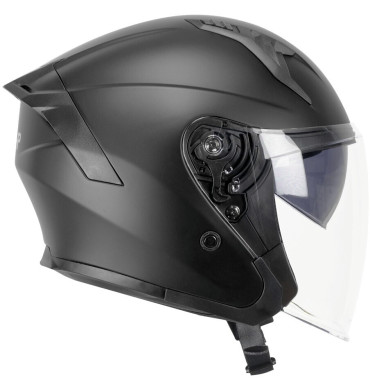 Casco Moto Jet Ska-P 1MHA JEDI MONO Nero opaco