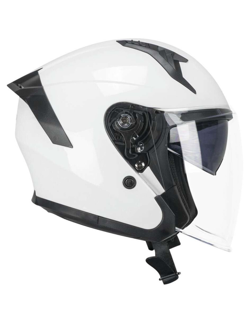 Casco Moto Jet Ska-P 1MHA JEDI MONO Bianco