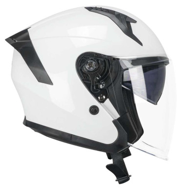 Casco Moto Jet Ska-P 1MHA JEDI MONO Bianco