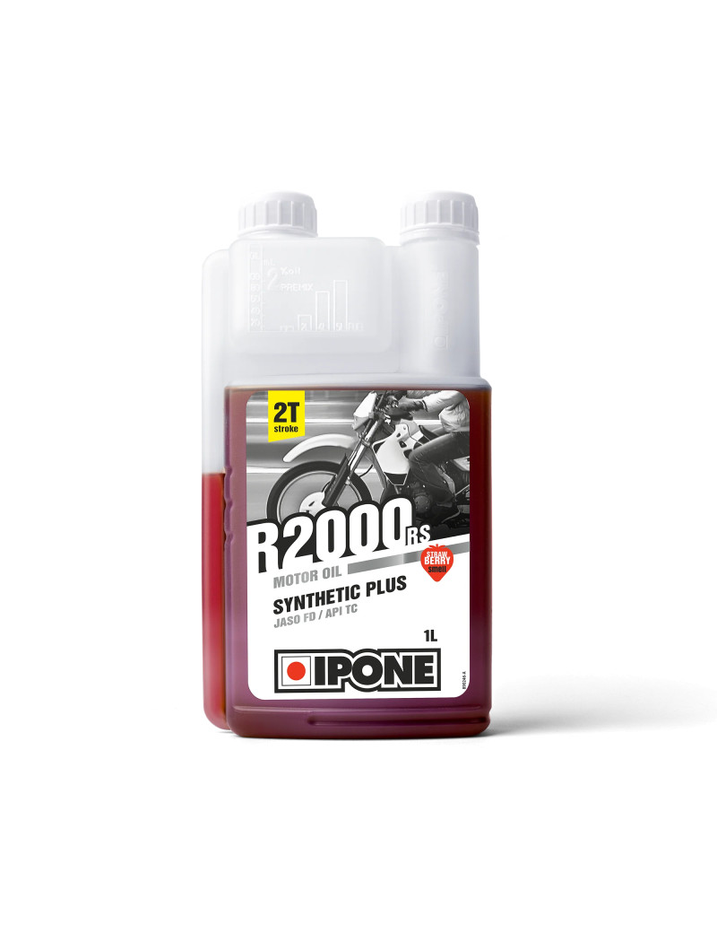 IPONE R 2000 RS Olio Motore 2T 1L - Profumo di Fragola